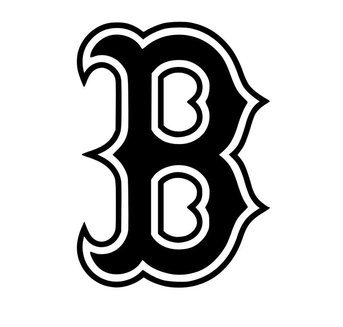 Red Sox Window Decal