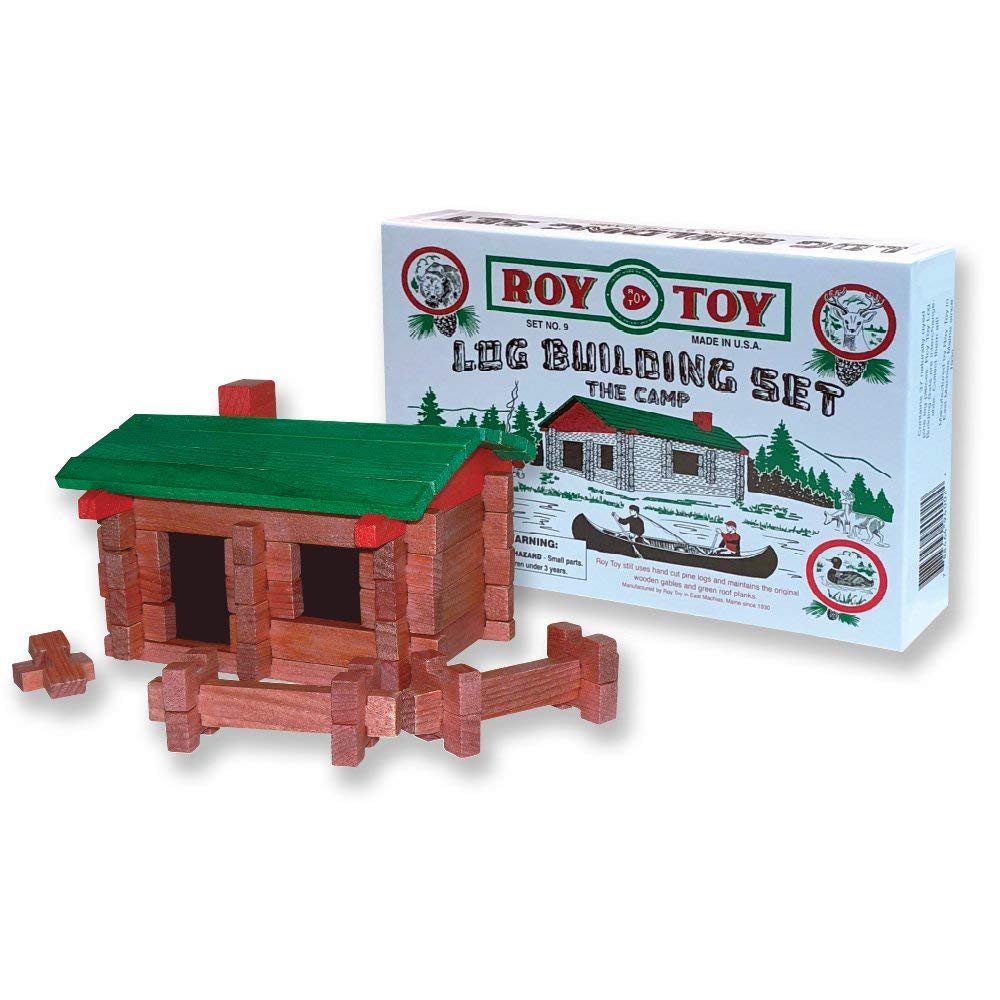 Roy Toy 1930's Original Camp Lincoln Logs