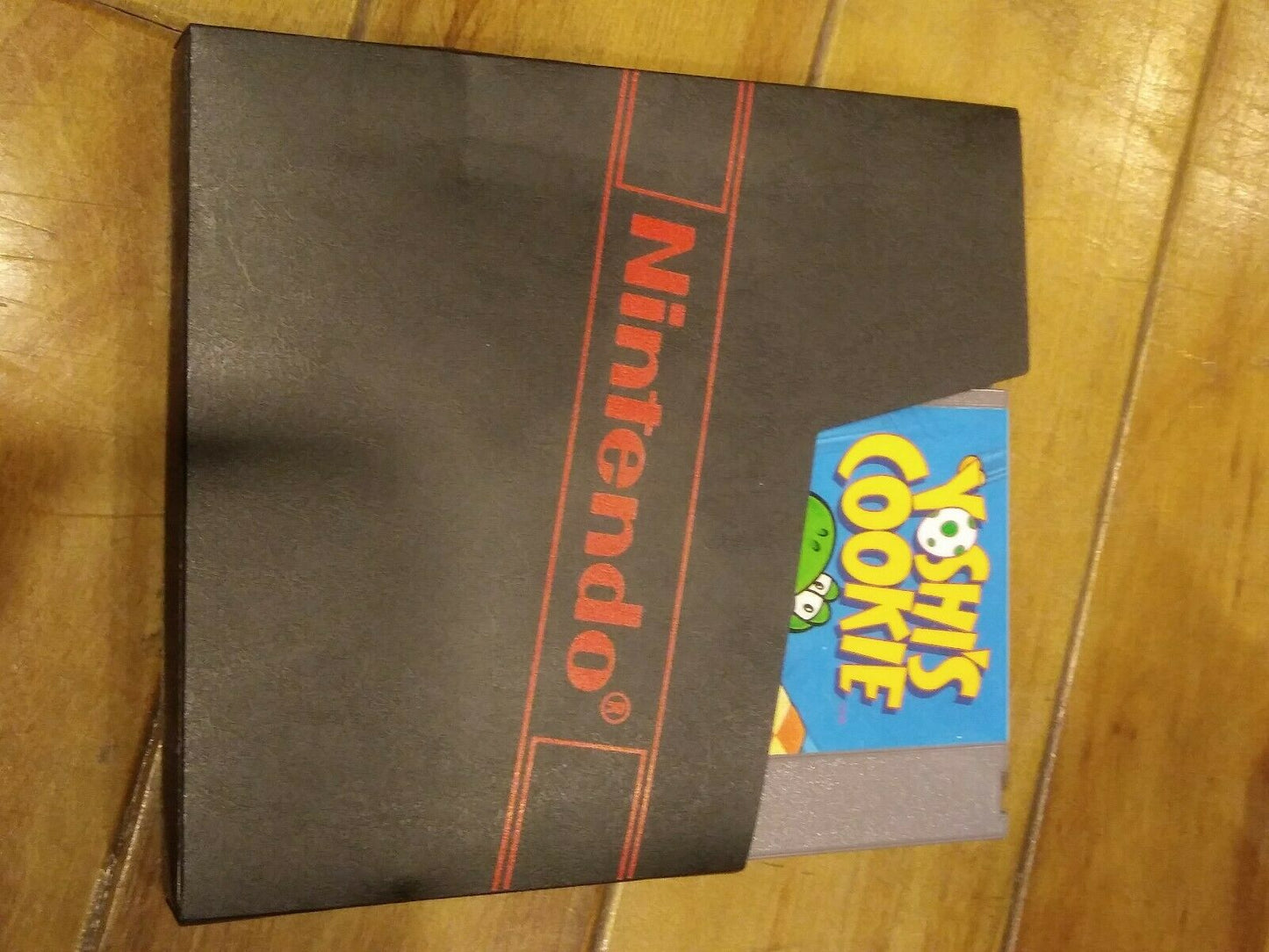 Yoshi's Cookie Cart, Box & Manual - Nintendo NES - AUTHENTIC