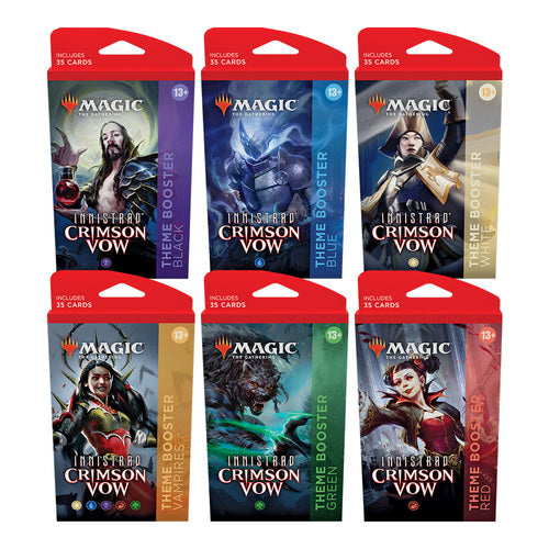 Magic the Gathering Innistrad Crimson Vow Theme Booster
