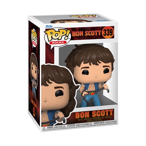 AC/DC Bon Scott Pop! Vinyl Figure #339