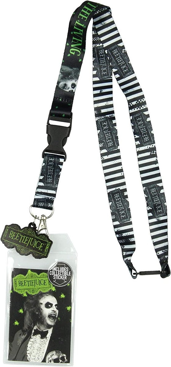 Beetlejuice Lanyard