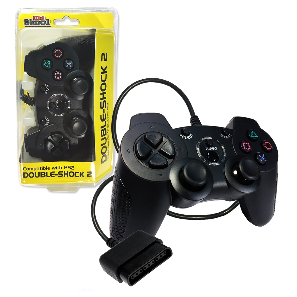 PS2 Controller Solid Black