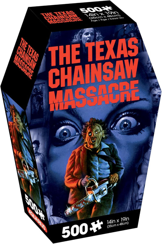 Texas Chainsaw Massacre Coffin Box 500 Piece Jigsaw Puzzle