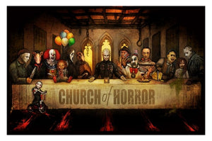 Church of Horror Framed Art