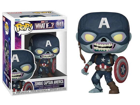 Zombie Captain America with Shield - What If…?