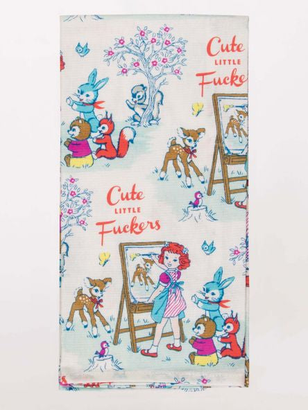 Cute Little F****ers Dish Towel