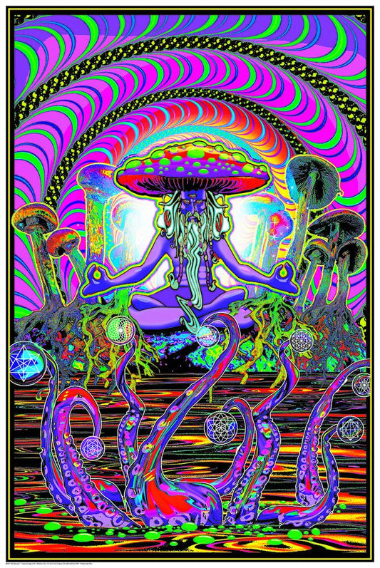 The Shroomer Black Light Poster