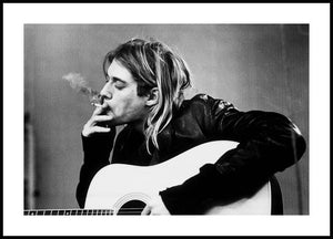 Kurt Cobain Framed Art