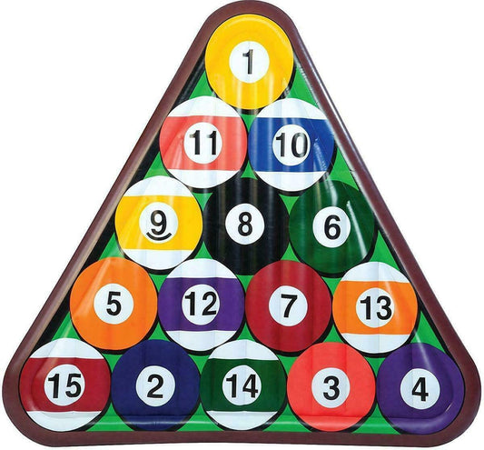 Inflatable 80" Billiard Balls Pool Float