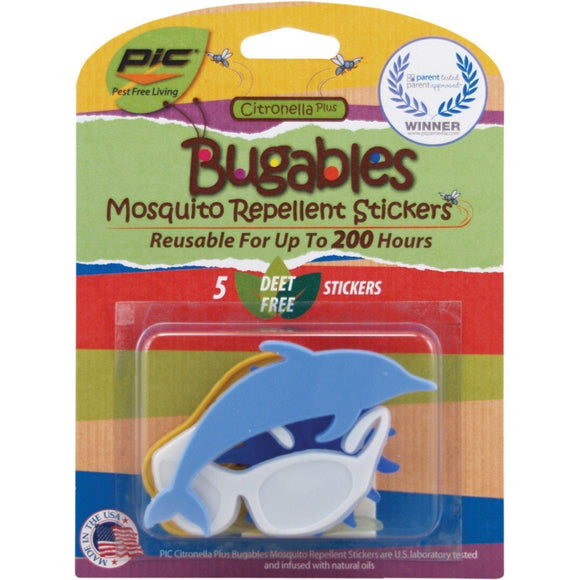 2 Packages Bugables Mosquito Repellent Stickers