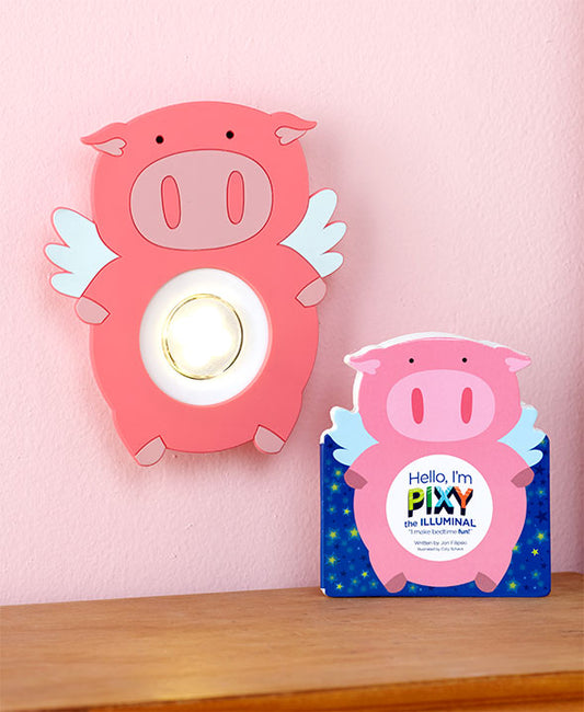Illuminals - PIXY the PIG - Timed Night Light