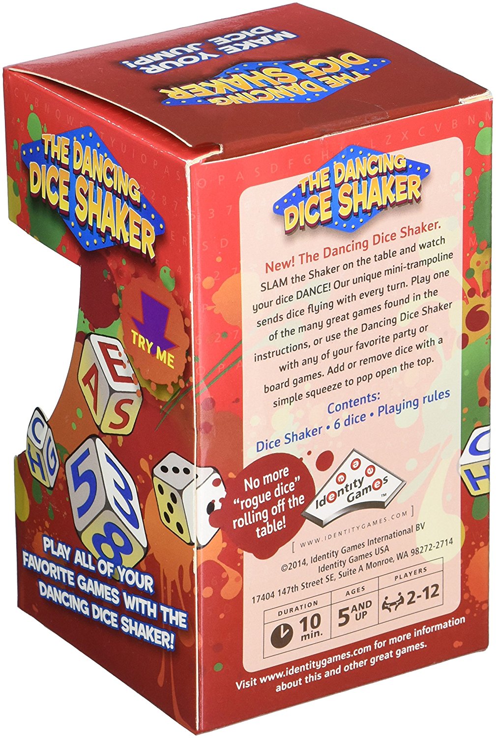 Dancing Dice Shaker large