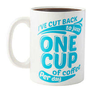 One Cup of Coffee Gigantic Mug