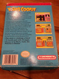 Yoshi's Cookie  Cart, Box & Manual - Nintendo NES - AUTHENTIC