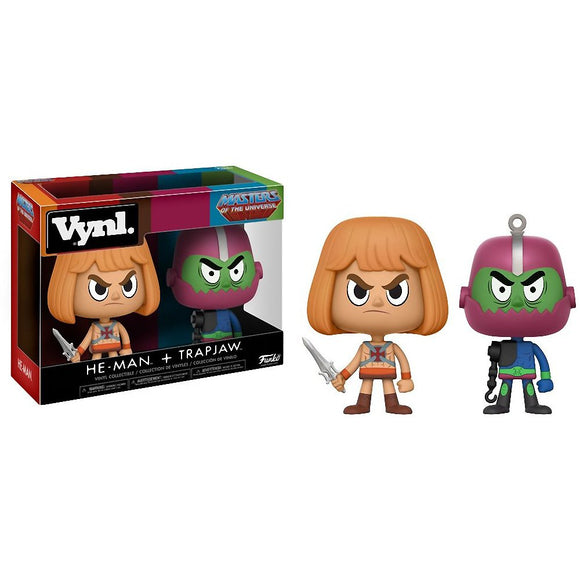 Funko Masters of The Universe Vynil He-Man & Trap jaw Vinyl Figure Set