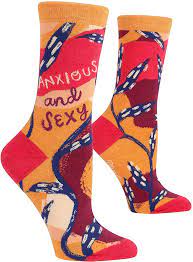 Anxious and Sexy Women's Crew Socks