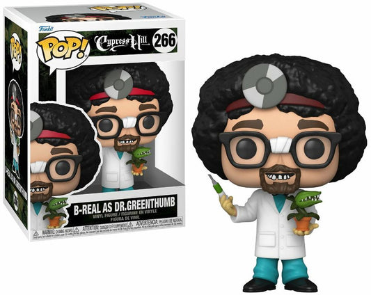 Funko Pop Rocks Cypress Hill B-Real as Dr. Greenthumb