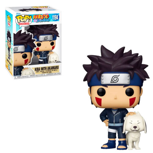 Kiba with Akamaru Naruto Shippuden Funko Pop Animation